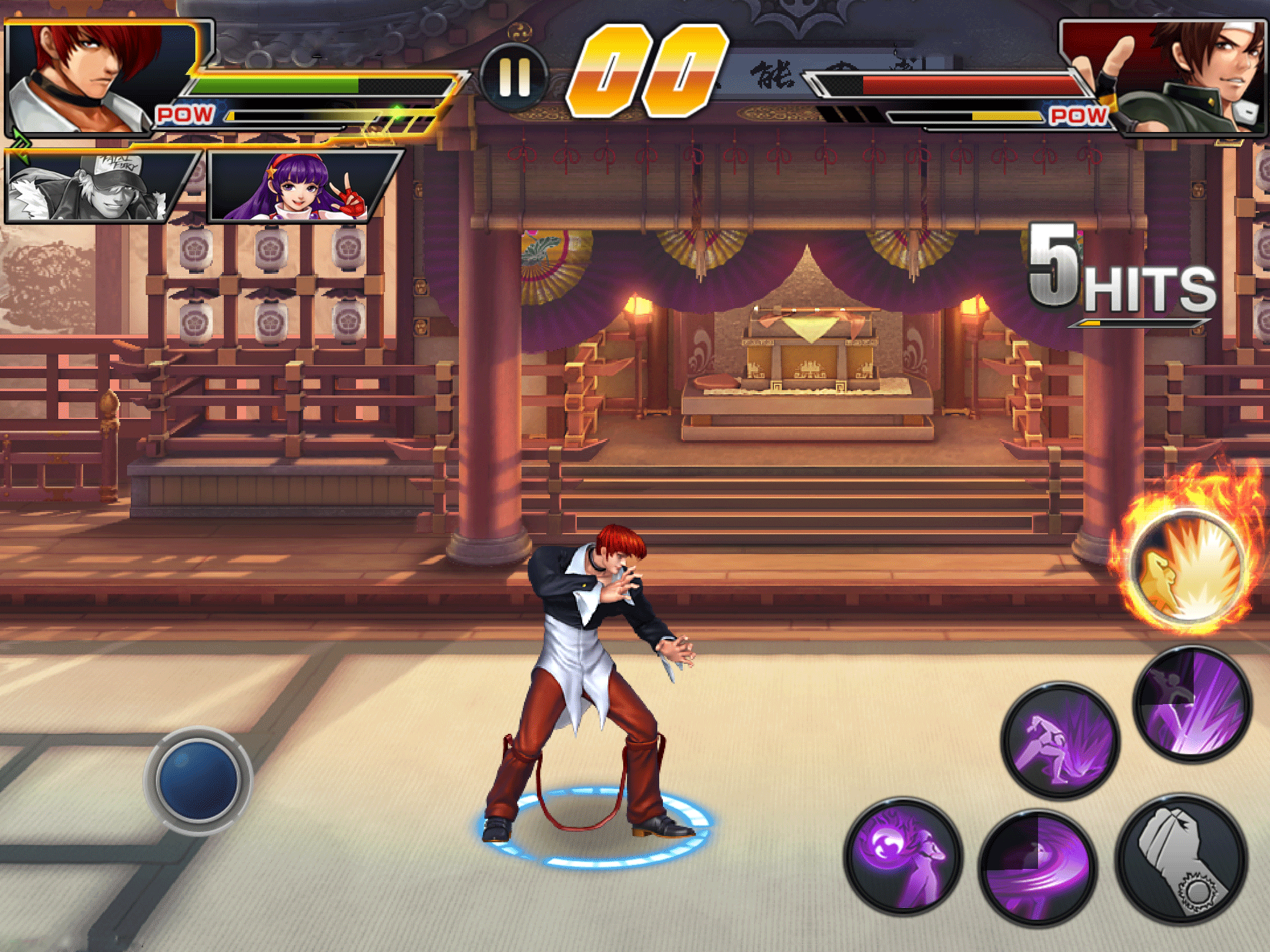 拳皇97倒地后怎么防守