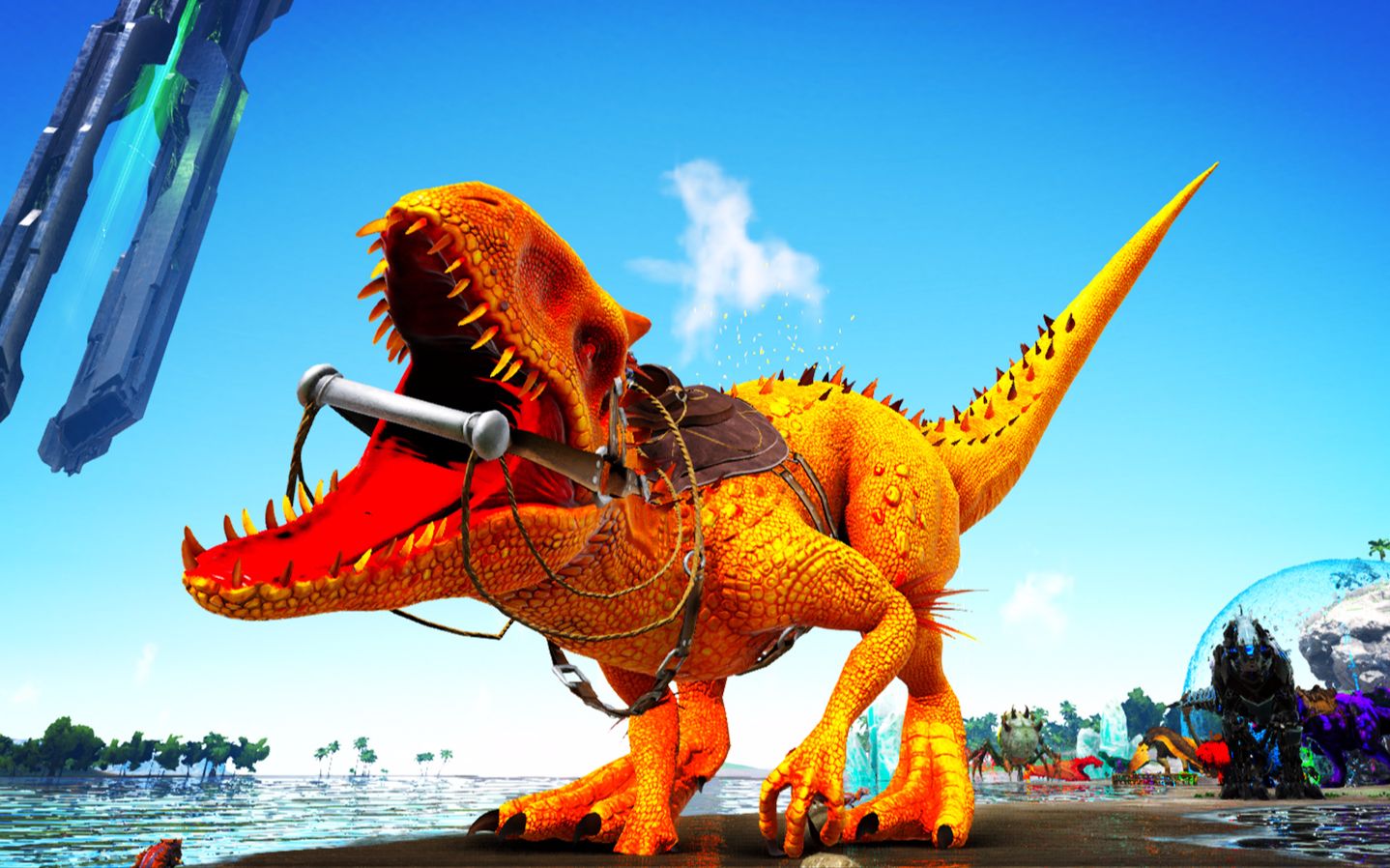 方舟生存进化端游狮鹫怎么俯冲