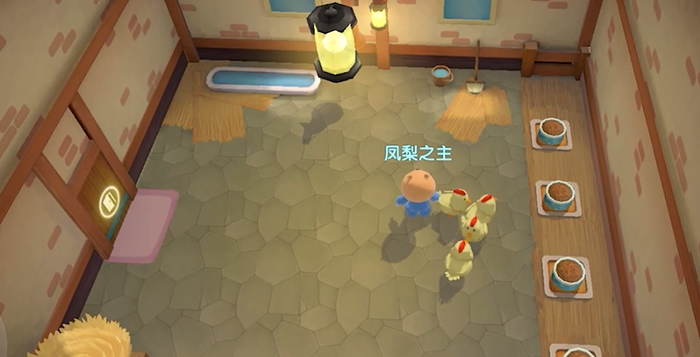 摩尔庄园怎么让动物回家吃东西