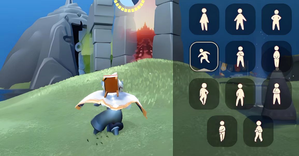 光遇小缓坡如何遁地