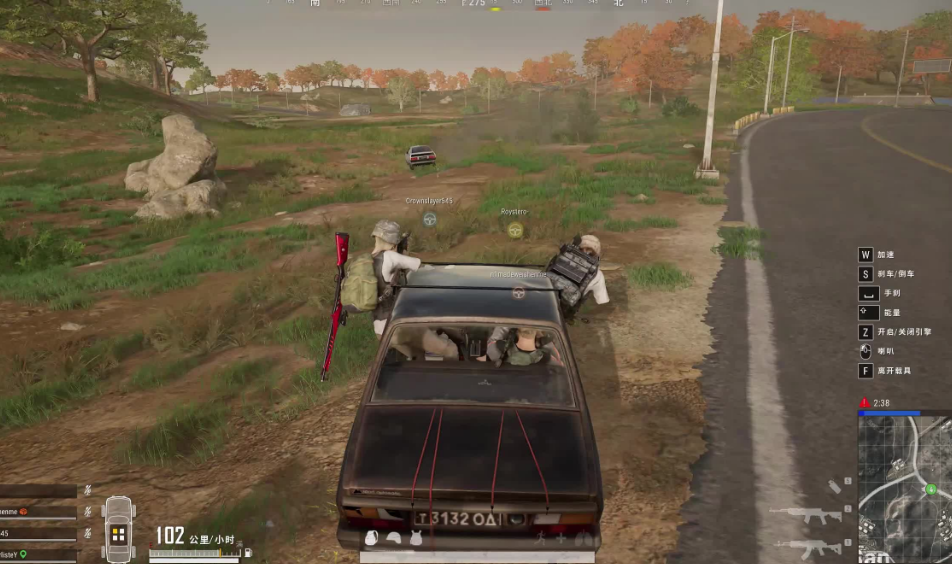 绝地求生怎么拉远