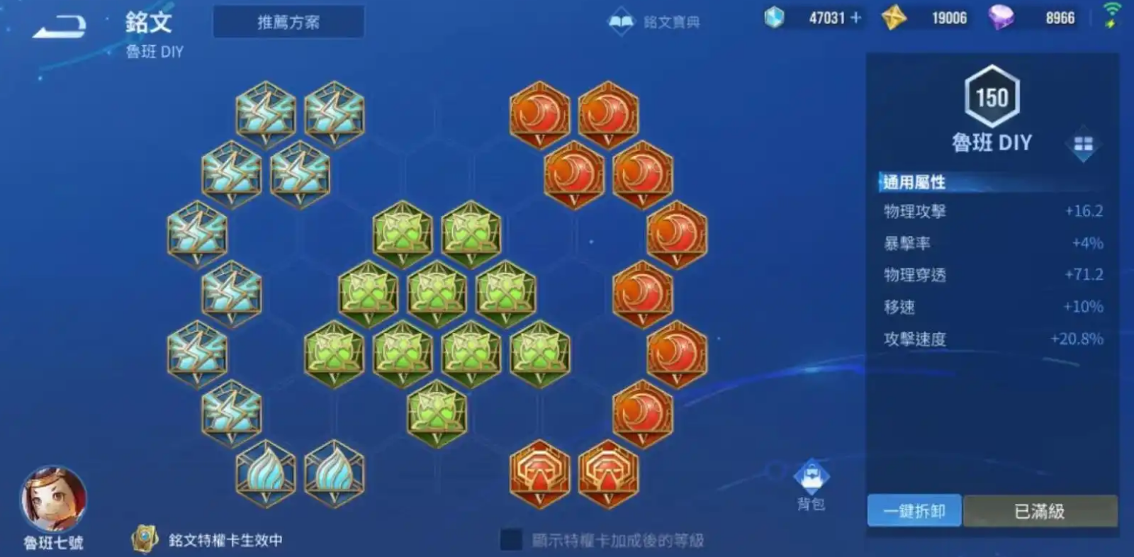 王者荣耀魯班出什么装