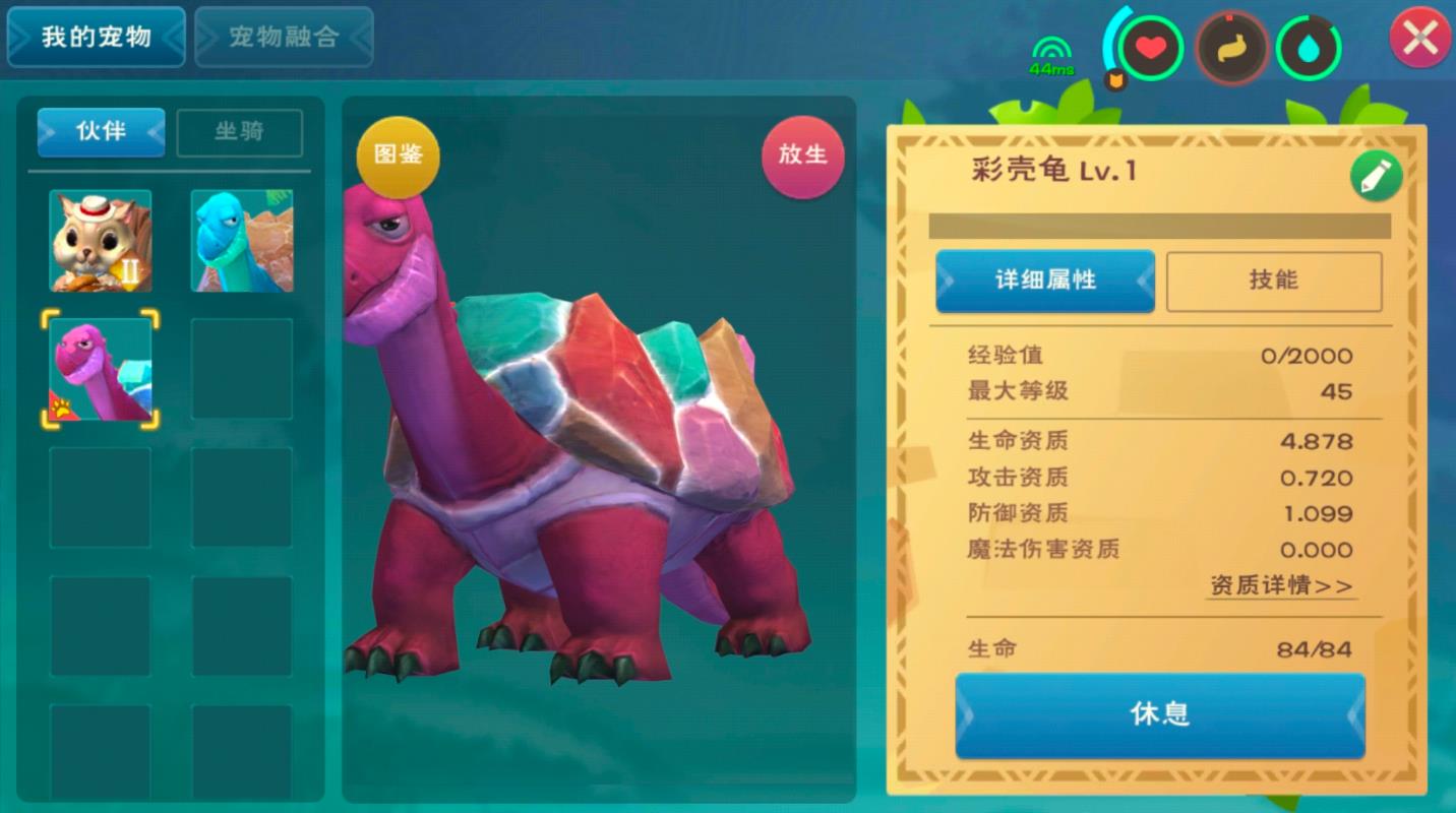 创造与魔法彩壳龟在哪