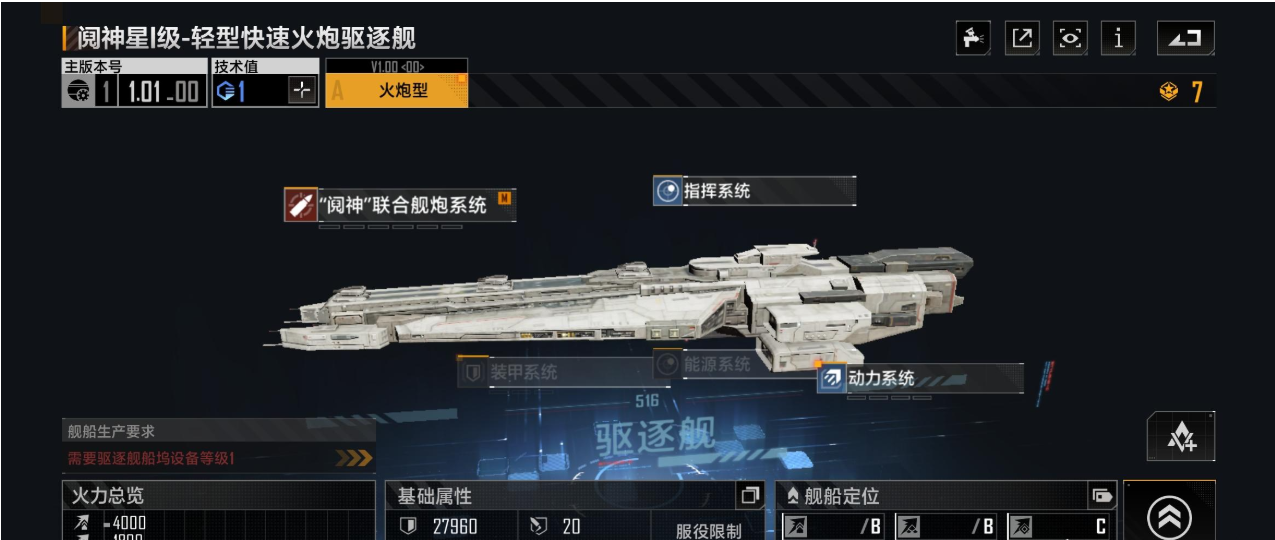 无尽的拉格朗日怎么建造火炮型