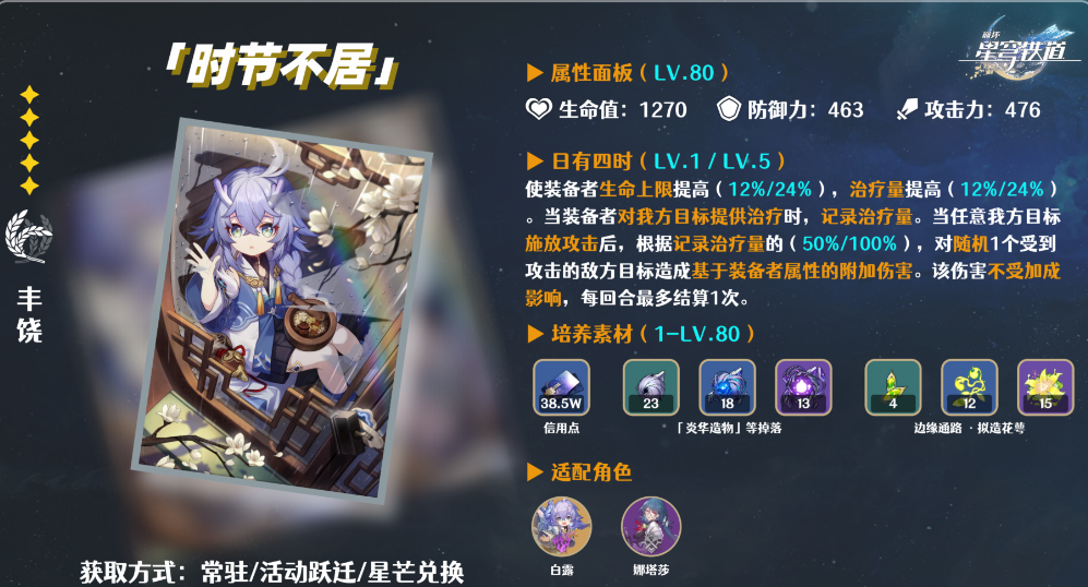 崩坏星穹铁道丰饶光锥培养优先级是什么