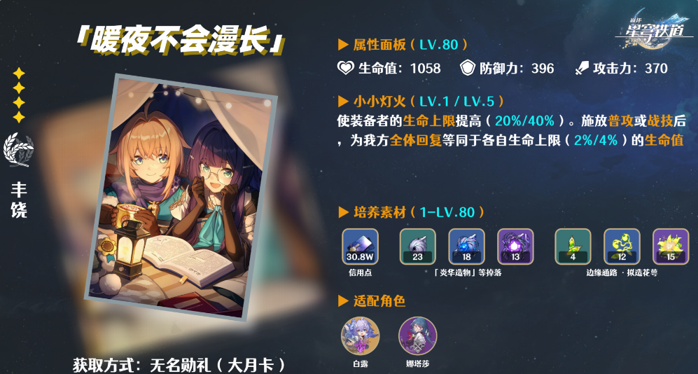 崩坏星穹铁道丰饶光锥培养优先级是什么