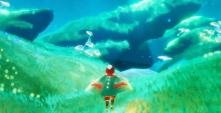 光遇如何遁入水中