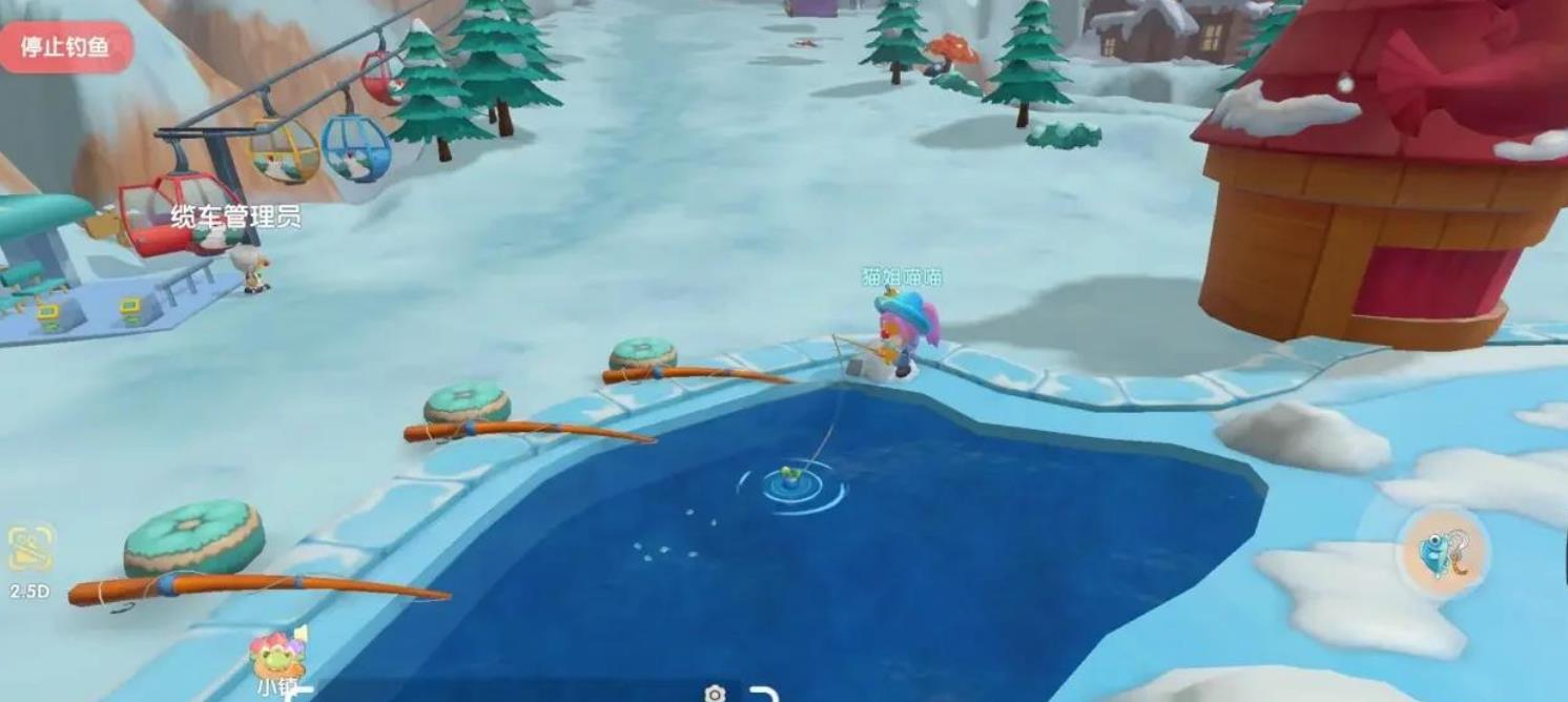 摩尔庄园雪獭怎么钓