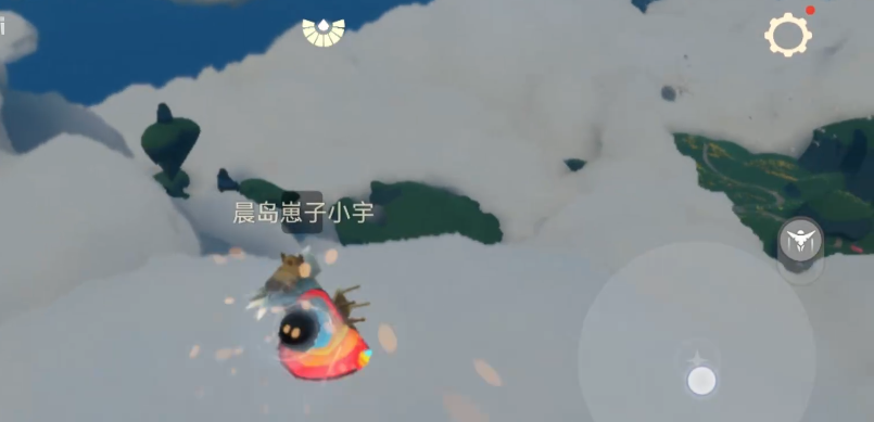 光遇怎么到云野上方的风墙