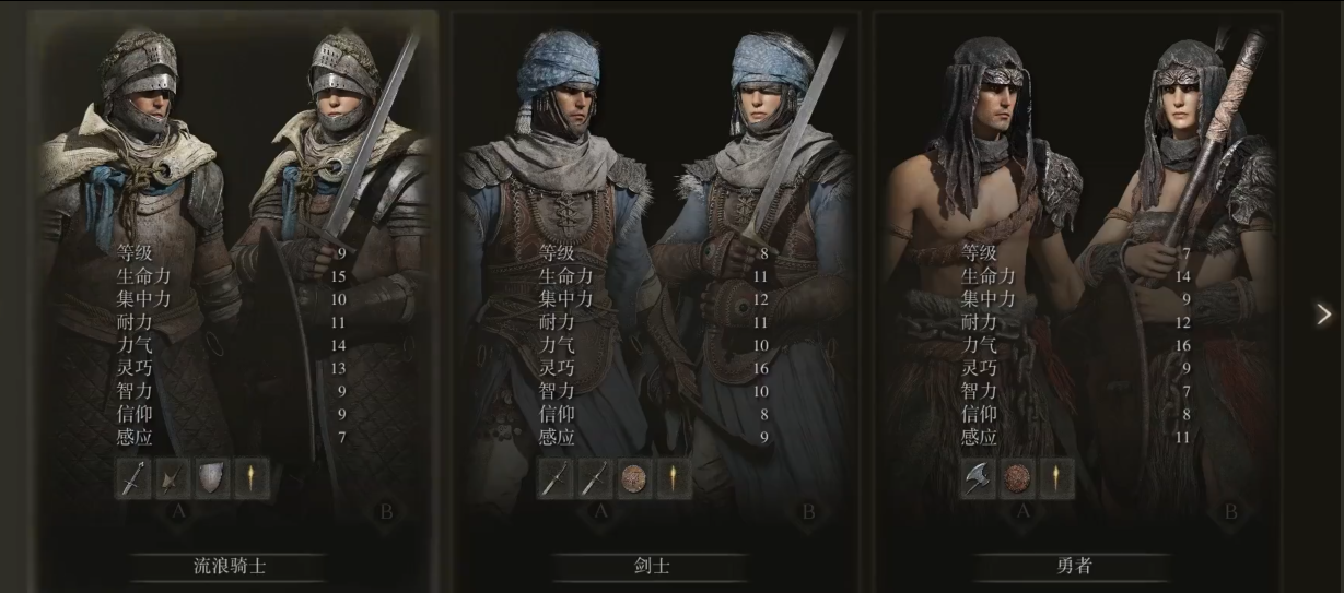 艾尔登法环新手职业怎么选