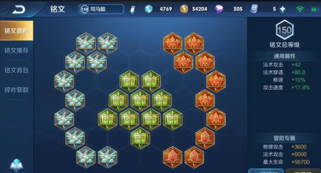 王者荣耀司马懿怎么出装和铭文