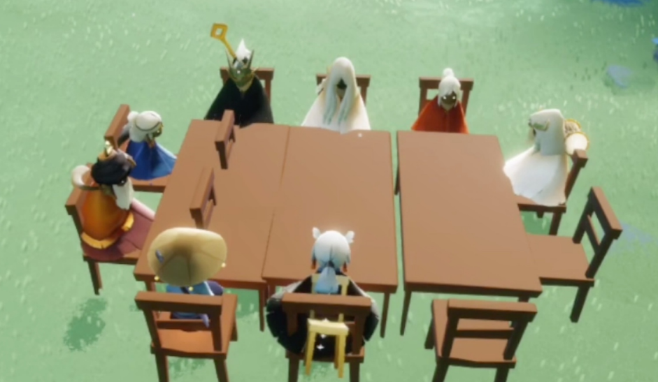 光遇长桌在哪里换