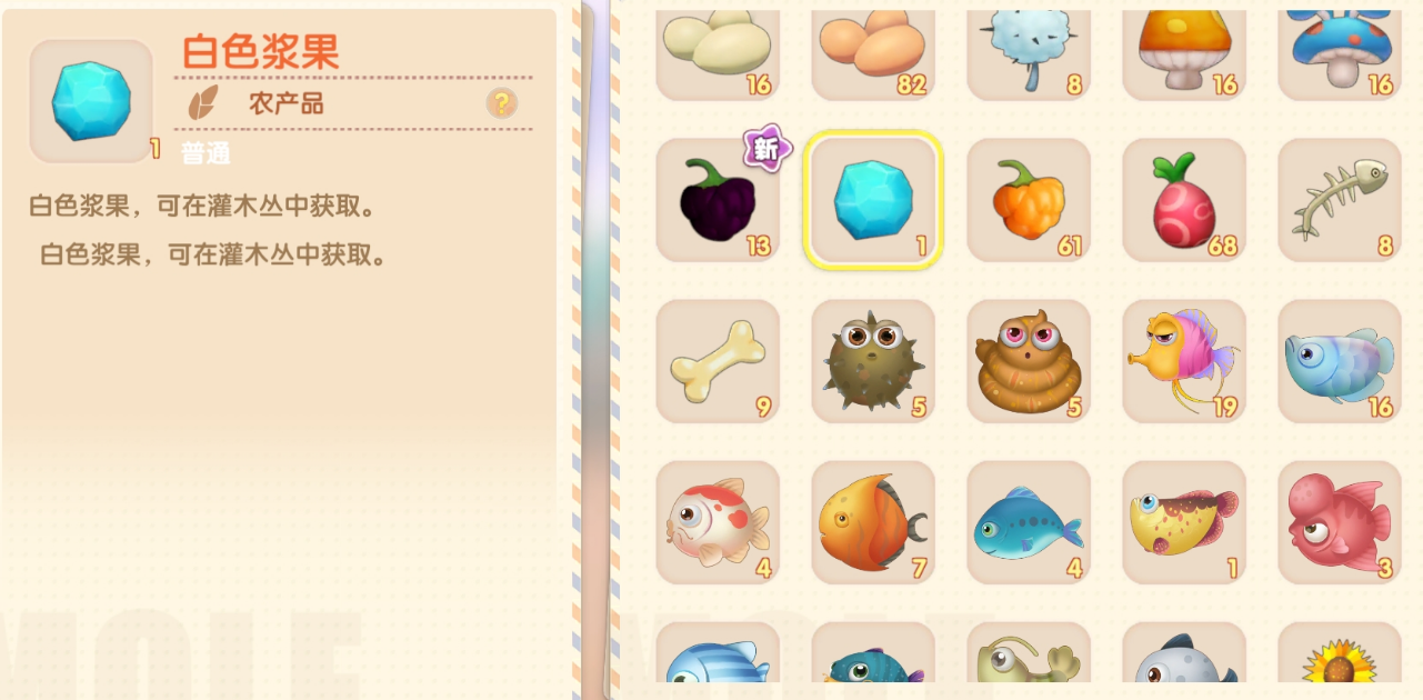 摩尔庄园橙色浆果怎么做