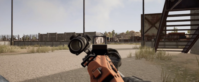 绝地求生怎么开侧头射击