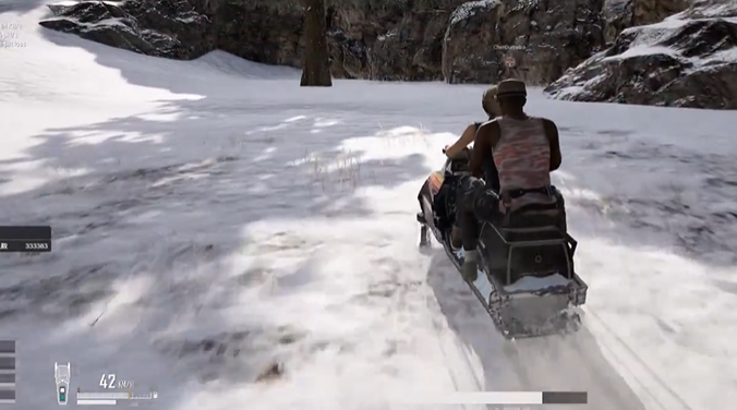 绝地求生雪地图哪里有空投洞