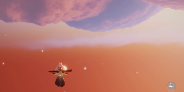 光遇如何飞过云彩