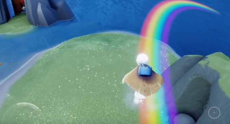 光遇怎么安放彩虹