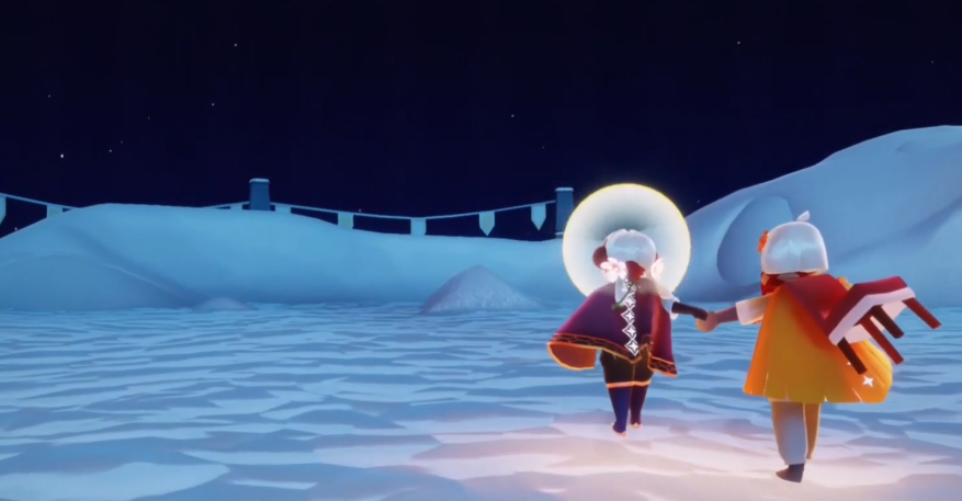 光遇脚怎么兜圈圈