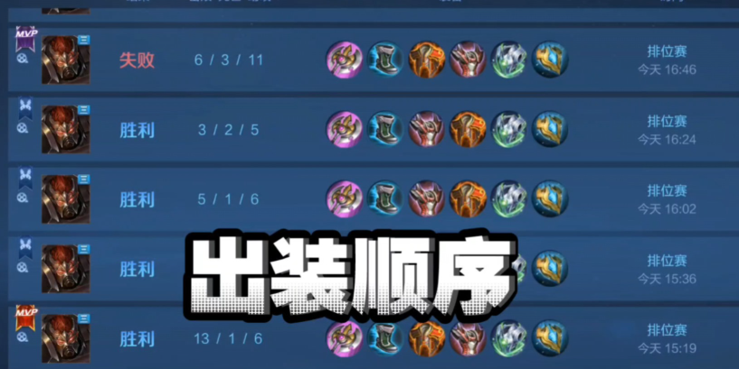 王者荣耀典韦暴力出装是什么