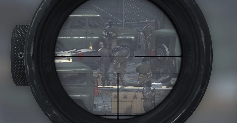 使命召唤4弹无虚发怎么过