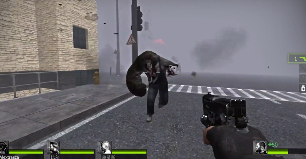 求生之路2寂静岭第二关怎么过关