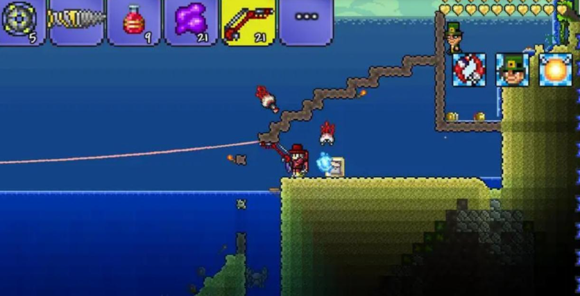 泰拉瑞亚钓鱼竿怎么做 泰拉瑞亚钓鱼竿怎么做