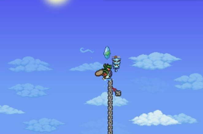 泰拉瑞亚如何召唤小白龙