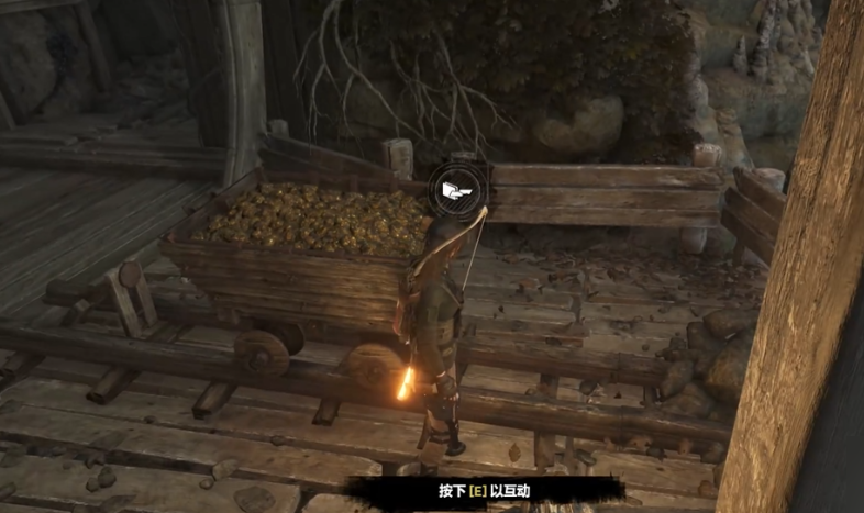 古墓丽影崛起废弃矿坑怎么玩