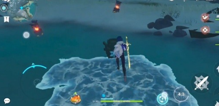 原神雪山火炬怎么解