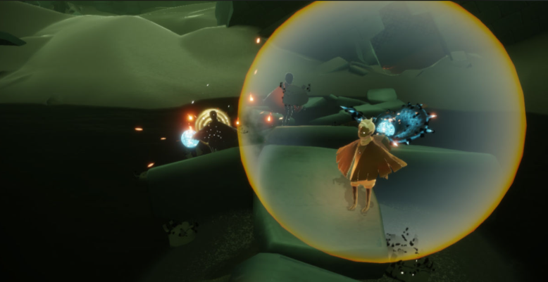 光遇墓土螃蟹怎么躲避