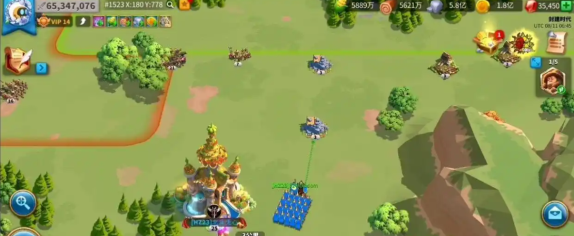 万国觉醒怎么移动部队到空地