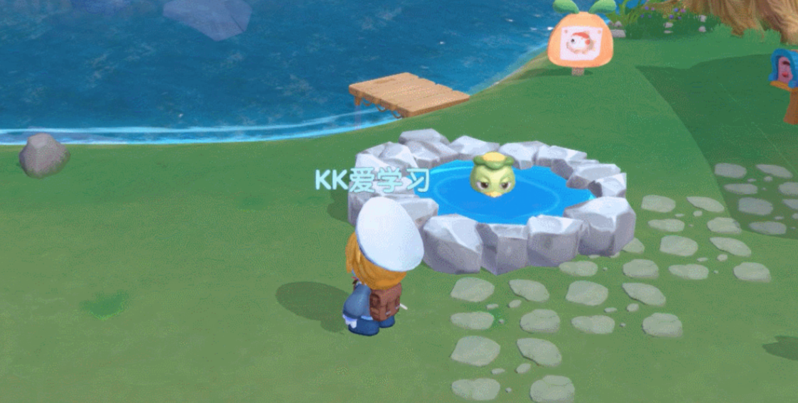 摩尔庄园手游河童怎么摆 摩尔庄园手游河童怎么摆