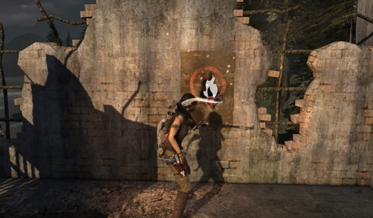 古墓丽影9峭壁碉堡怎么过去