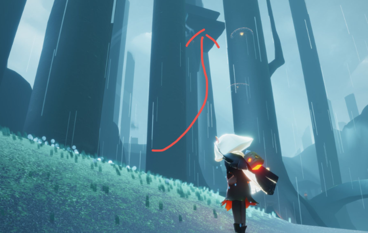 光遇怎么快速通过雨林