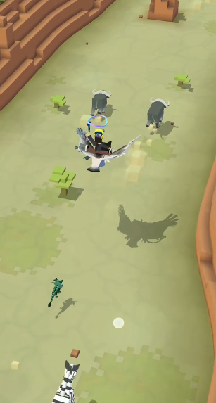 疯狂动物园里的龙鹰怎么抓