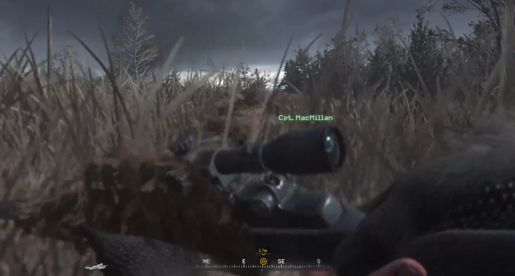 使命召唤4双狙人怎么过关的