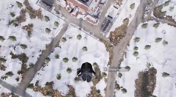 绝地求生雪地地图怎么跳伞