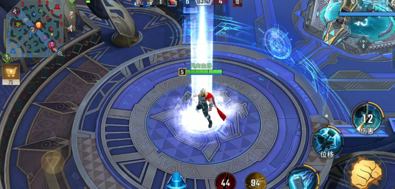 漫威超级战争雷神怎么连招