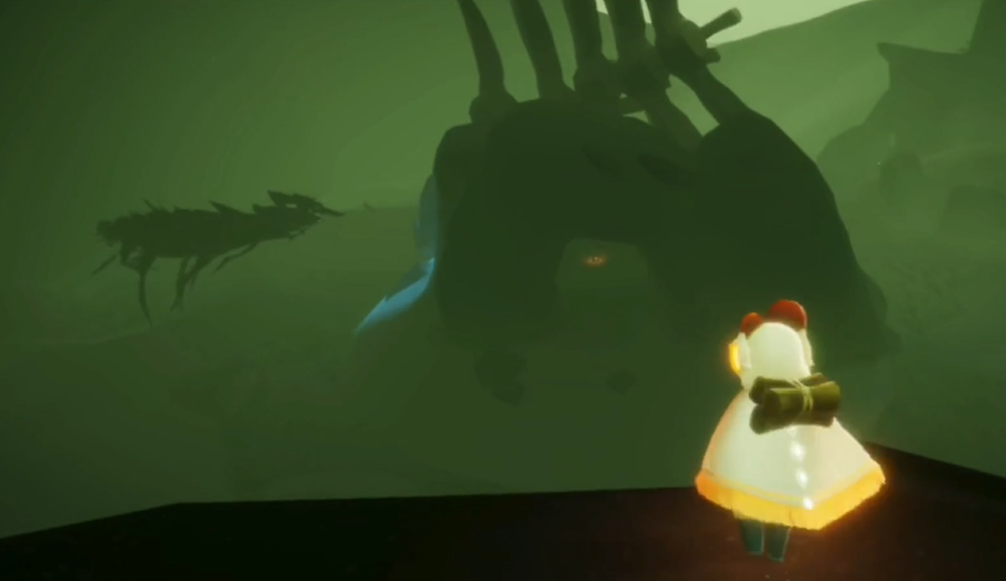 光遇如何躲墓土冥龙