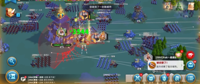 万国觉醒怎么打走别人城堡