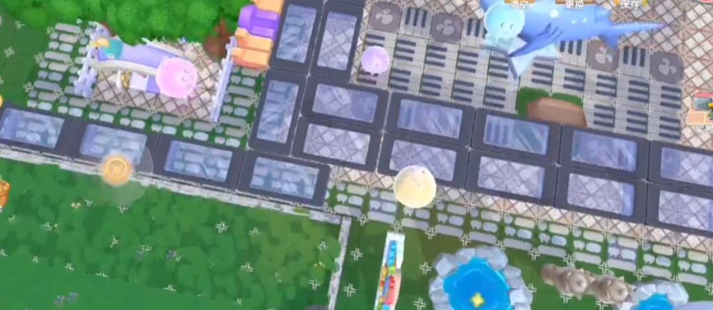 摩尔庄园悬空怎么控制