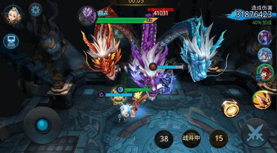 乱斗西游2烛龙怎么一级抗