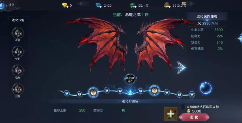 全民奇迹2恶魔之翼怎么搞