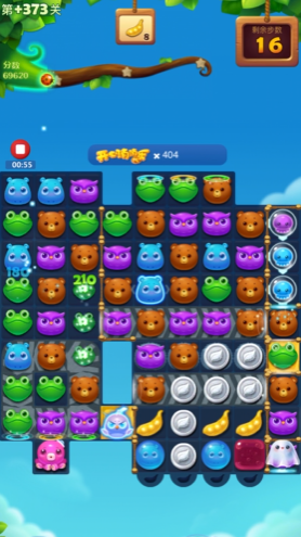 开心消消乐精英关373关怎么过