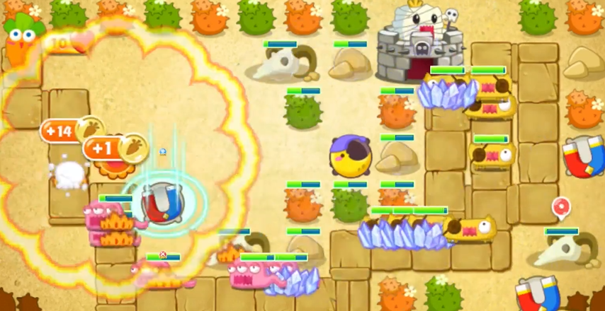 保卫萝卜二第72关怎么过