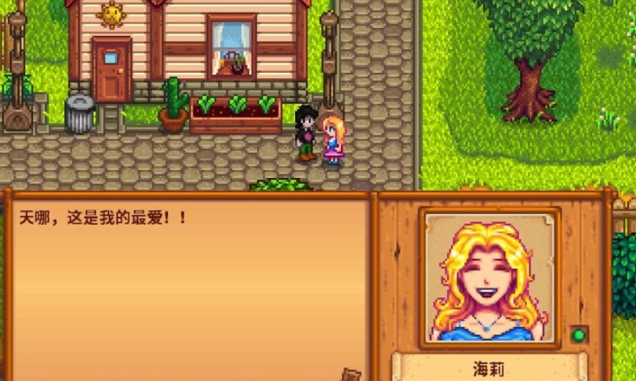 星露谷物语海莉一般在哪