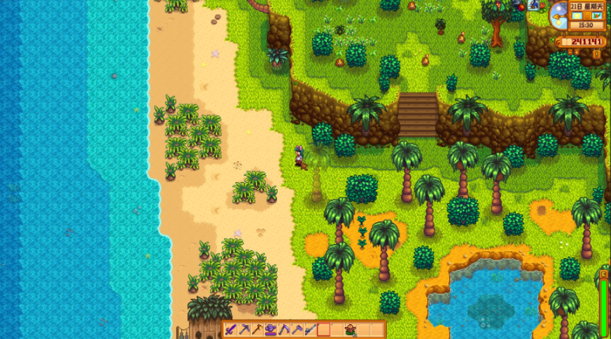 星露谷物语姜岛姜怎么获得