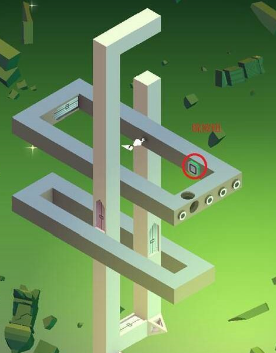 纪念碑谷第十关怎么弄