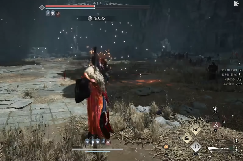 燕云十六声小十七爆炸头怎么打