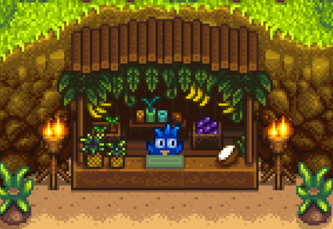 星露谷物语姜岛商人在哪